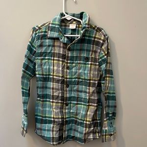 Gymboree Boy Button Down Flannel Shirt